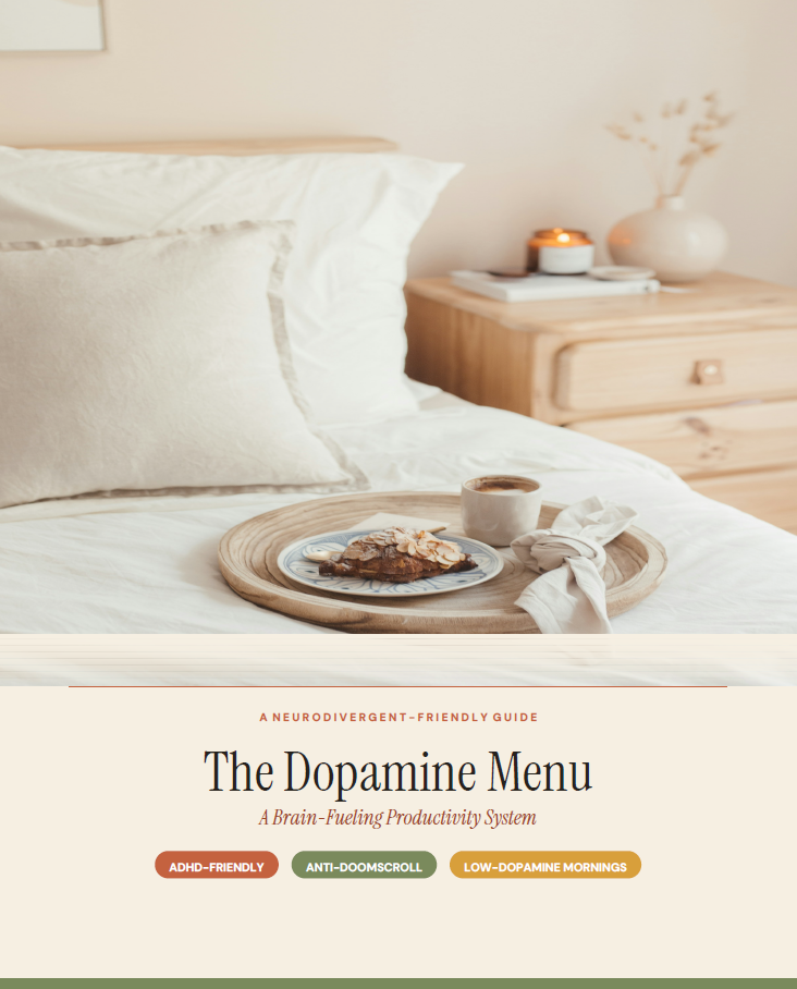 The Dopamine Menu: An ADHD-Friendly Productivity Guide